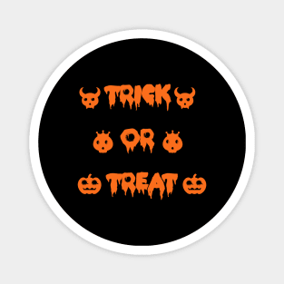 Trick or Treat (Bullet holes eyes) Magnet